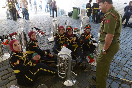 Final rehearsal of Spasskaya Tower festival's opening ceremony