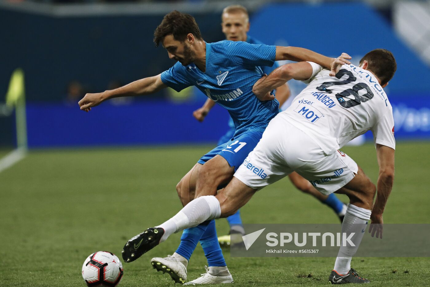 Football. UEFA Europe League. Zenit vs. Molde