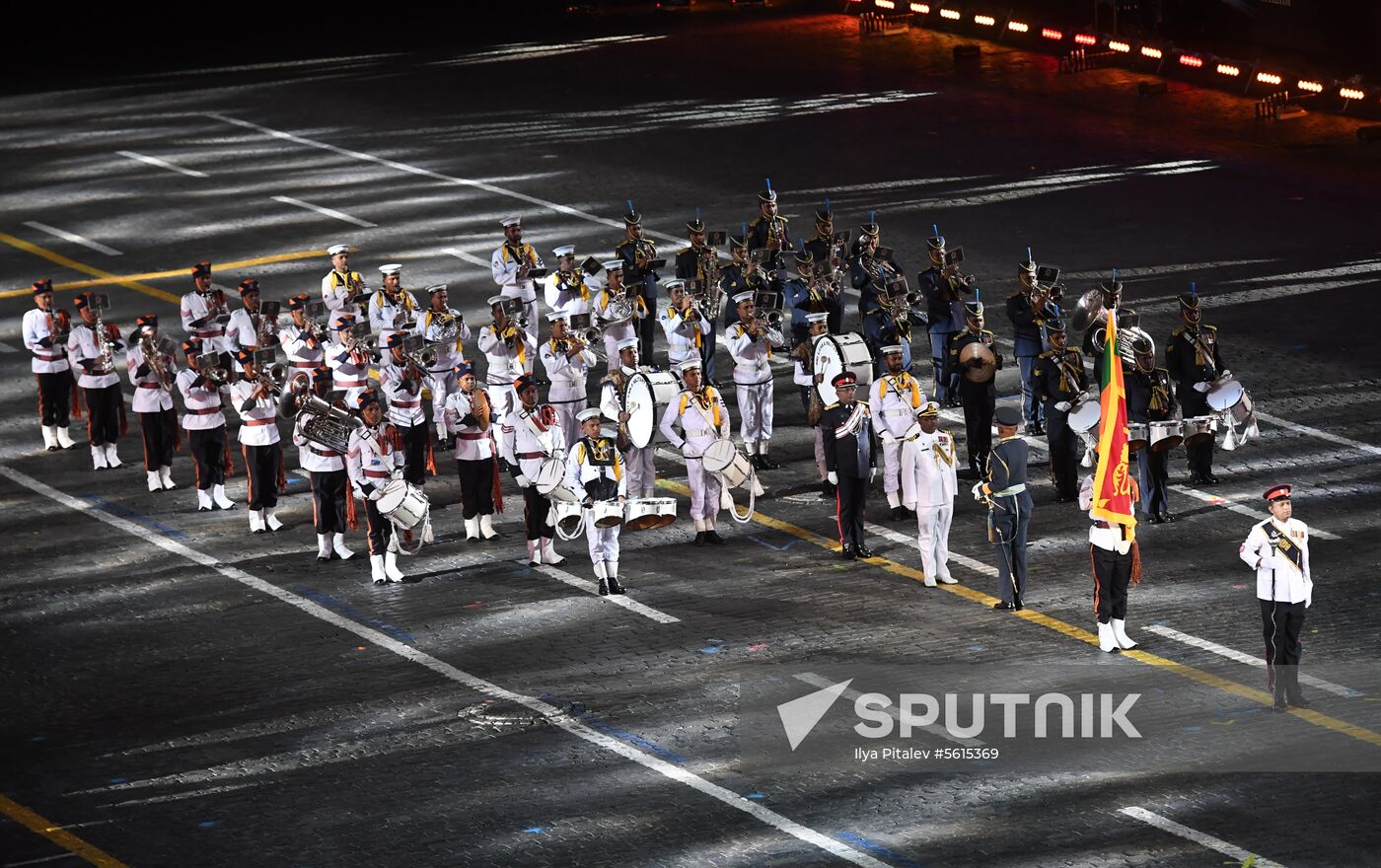 Final rehearsal of Spasskaya Tower festival's opening ceremony