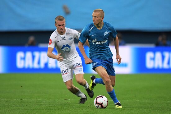 Football. UEFA Europe League. Zenit vs. Molde