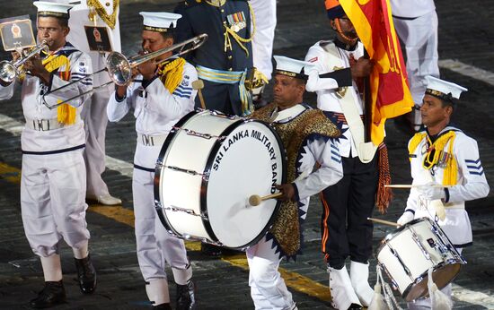 Final rehearsal of Spasskaya Tower festival's opening ceremony