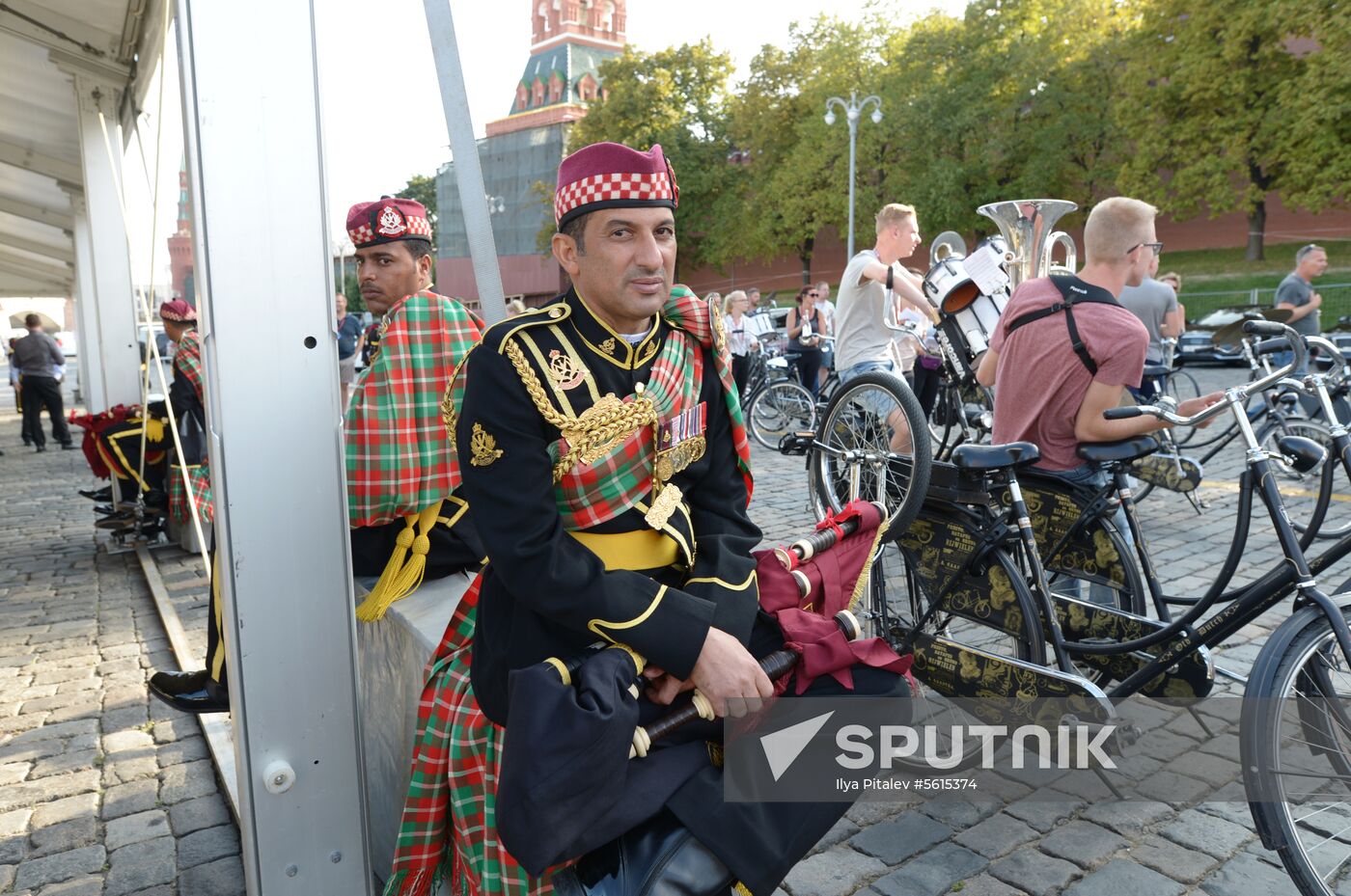 Final rehearsal of Spasskaya Tower festival's opening ceremony