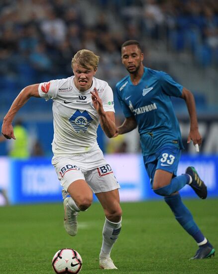 Football. UEFA Europe League. Zenit vs. Molde