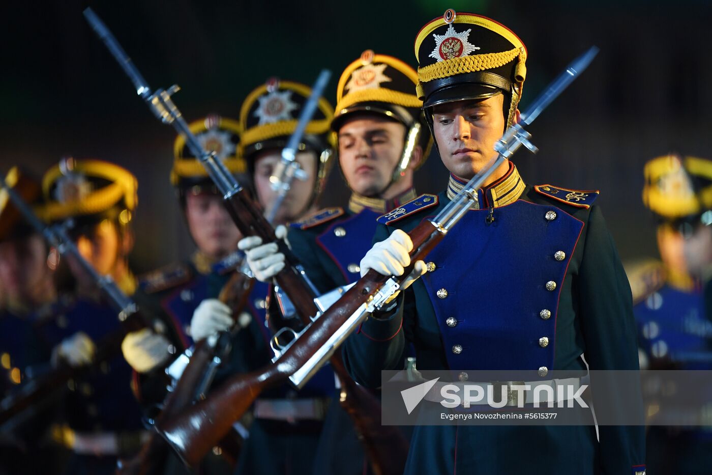 Final rehearsal of Spasskaya Tower festival's opening ceremony