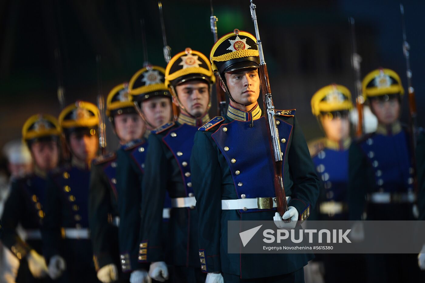 Final rehearsal of Spasskaya Tower festival's opening ceremony
