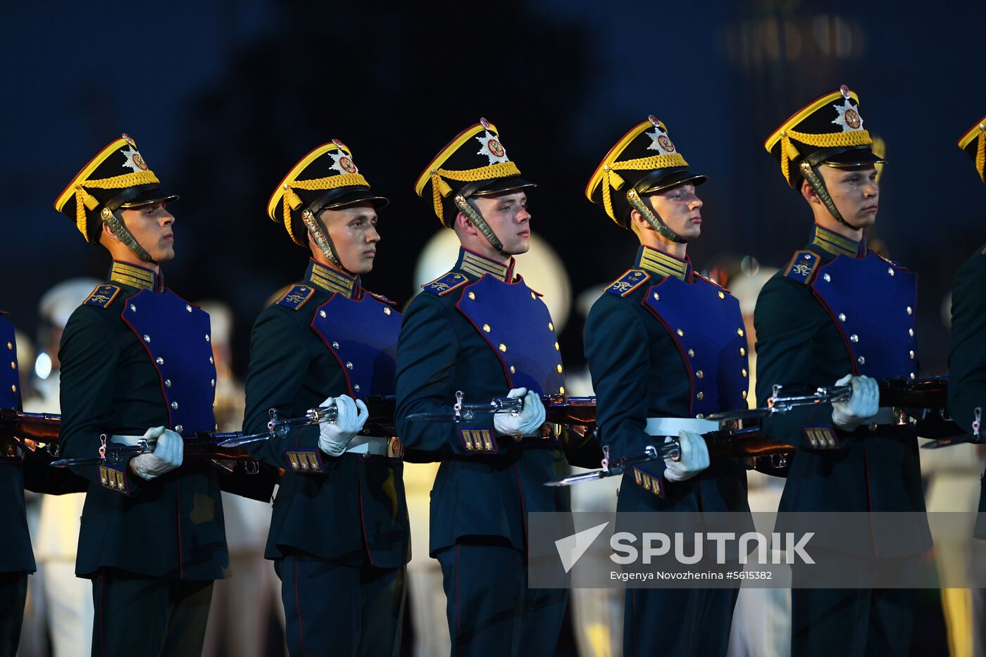 Final rehearsal of Spasskaya Tower festival's opening ceremony