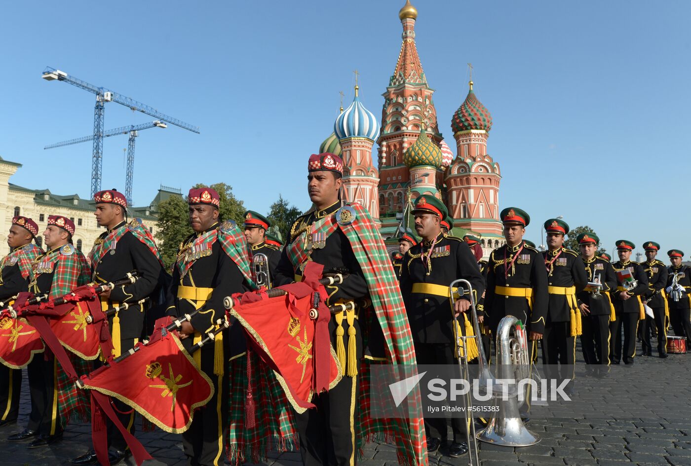 Final rehearsal of Spasskaya Tower festival's opening ceremony