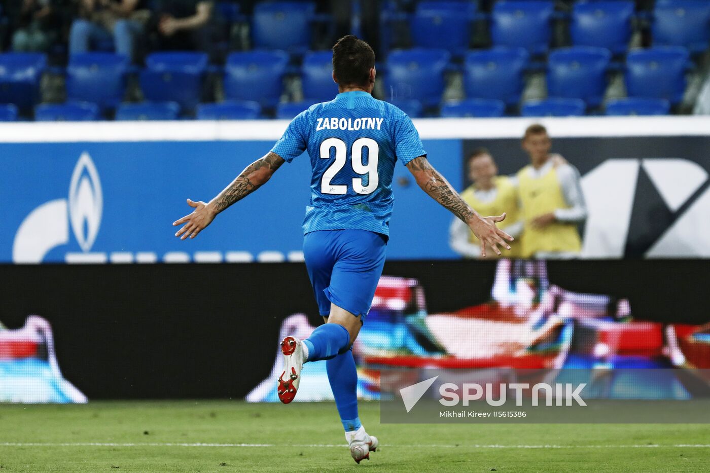 Football. UEFA Europe League. Zenit vs. Molde