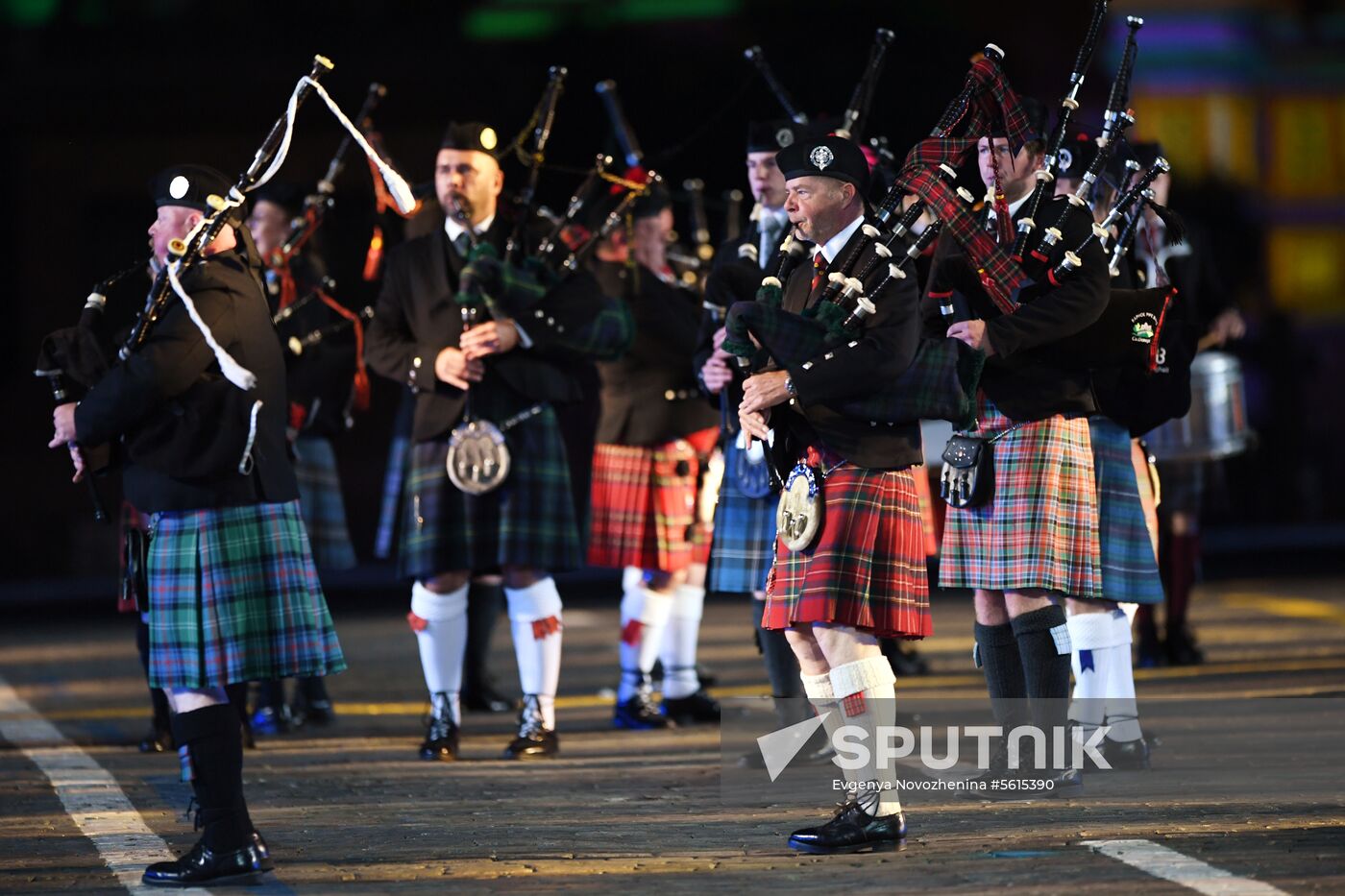 Final rehearsal of Spasskaya Tower festival's opening ceremony