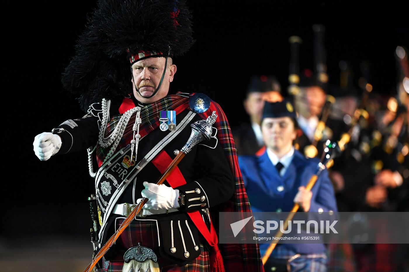 Final rehearsal of Spasskaya Tower festival's opening ceremony