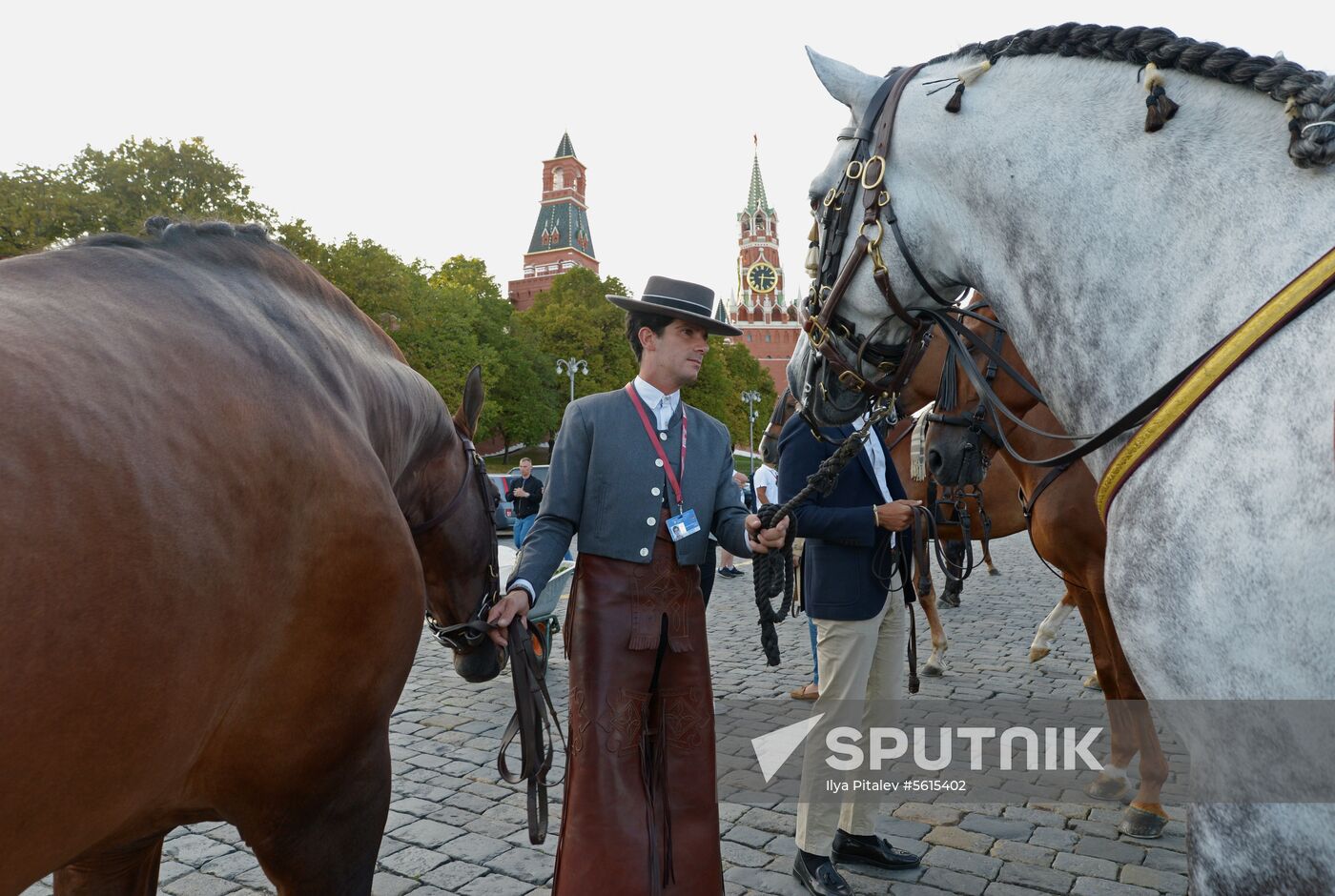 Final rehearsal of Spasskaya Tower festival's opening ceremony