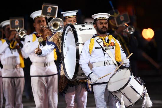 Final rehearsal of Spasskaya Tower festival's opening ceremony