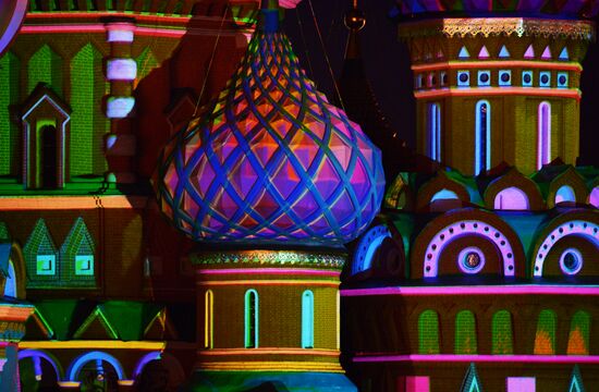Final rehearsal of Spasskaya Tower festival's opening ceremony
