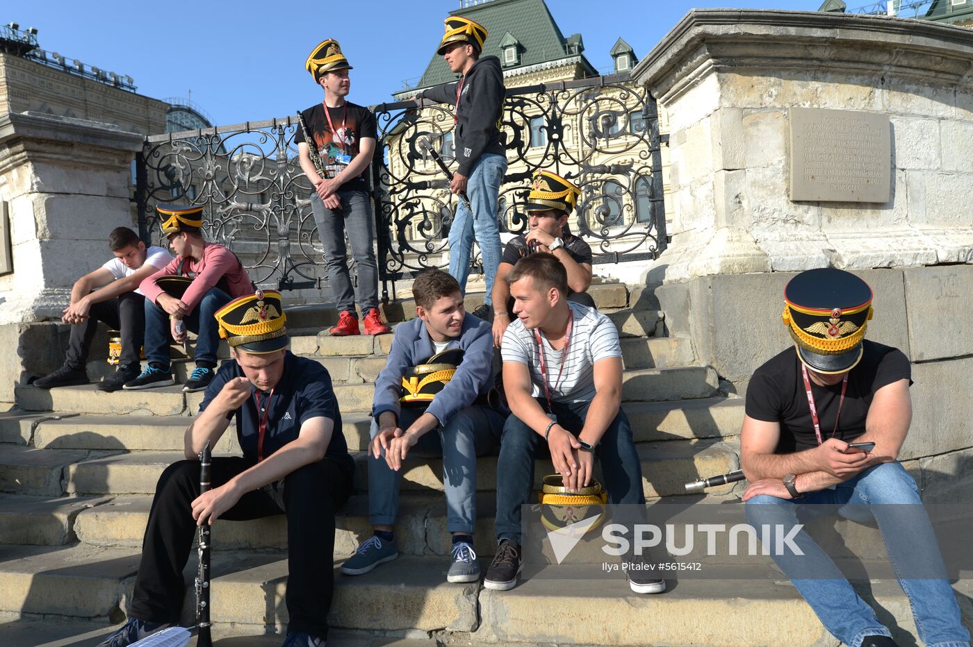 Final rehearsal of Spasskaya Tower festival's opening ceremony
