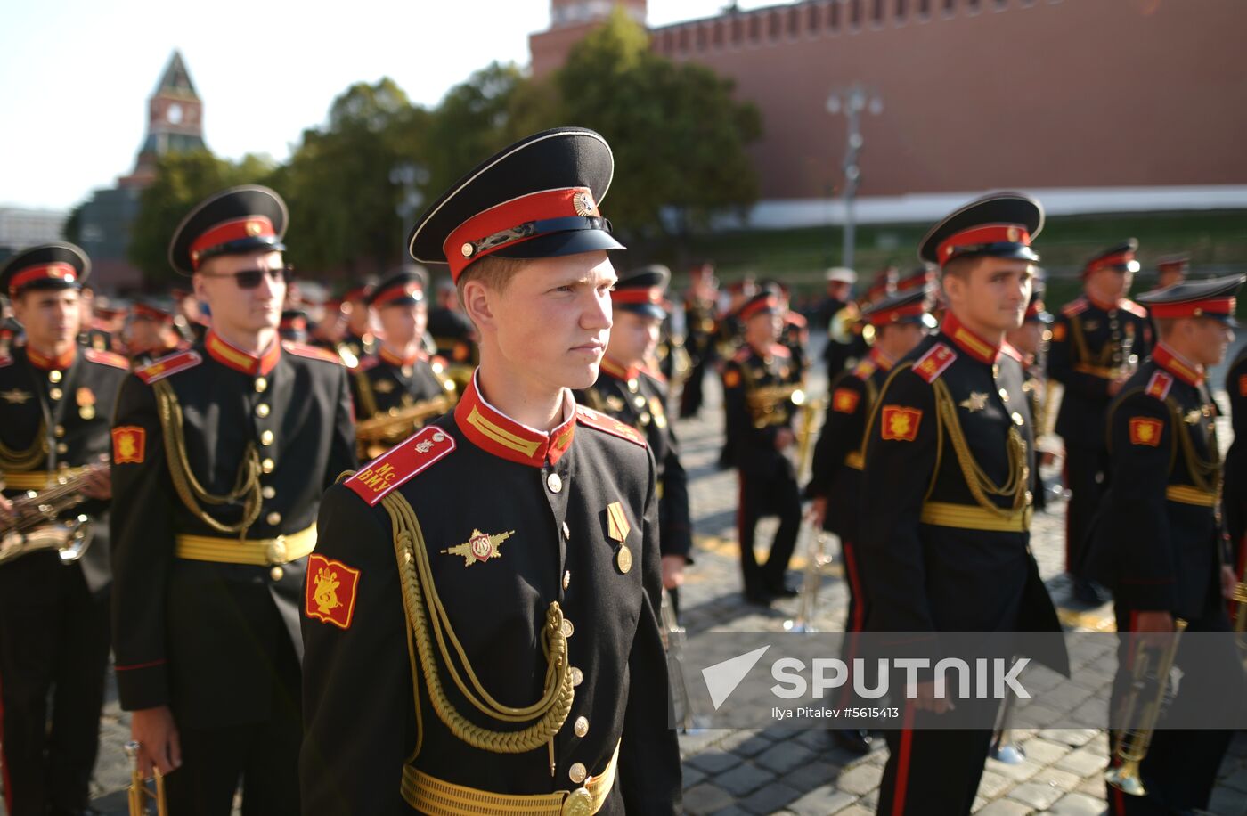 Final rehearsal of Spasskaya Tower festival's opening ceremony