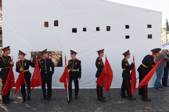 Final rehearsal of Spasskaya Tower festival's opening ceremony