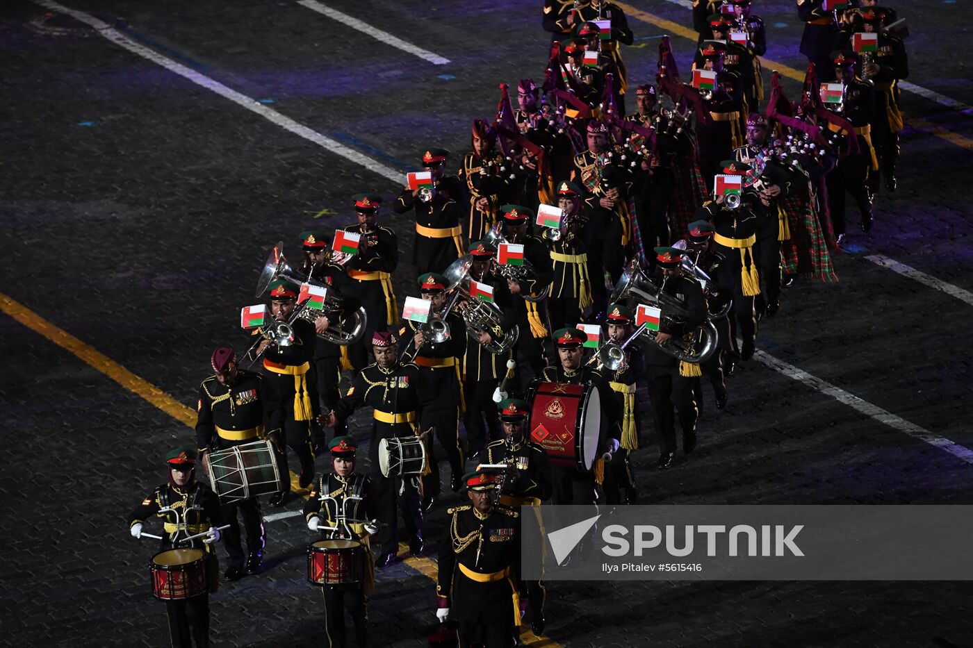 Final rehearsal of Spasskaya Tower festival's opening ceremony