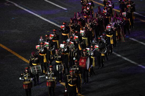 Final rehearsal of Spasskaya Tower festival's opening ceremony
