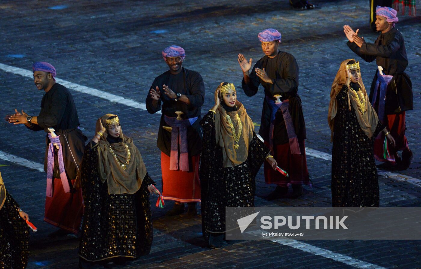 Final rehearsal of Spasskaya Tower festival's opening ceremony