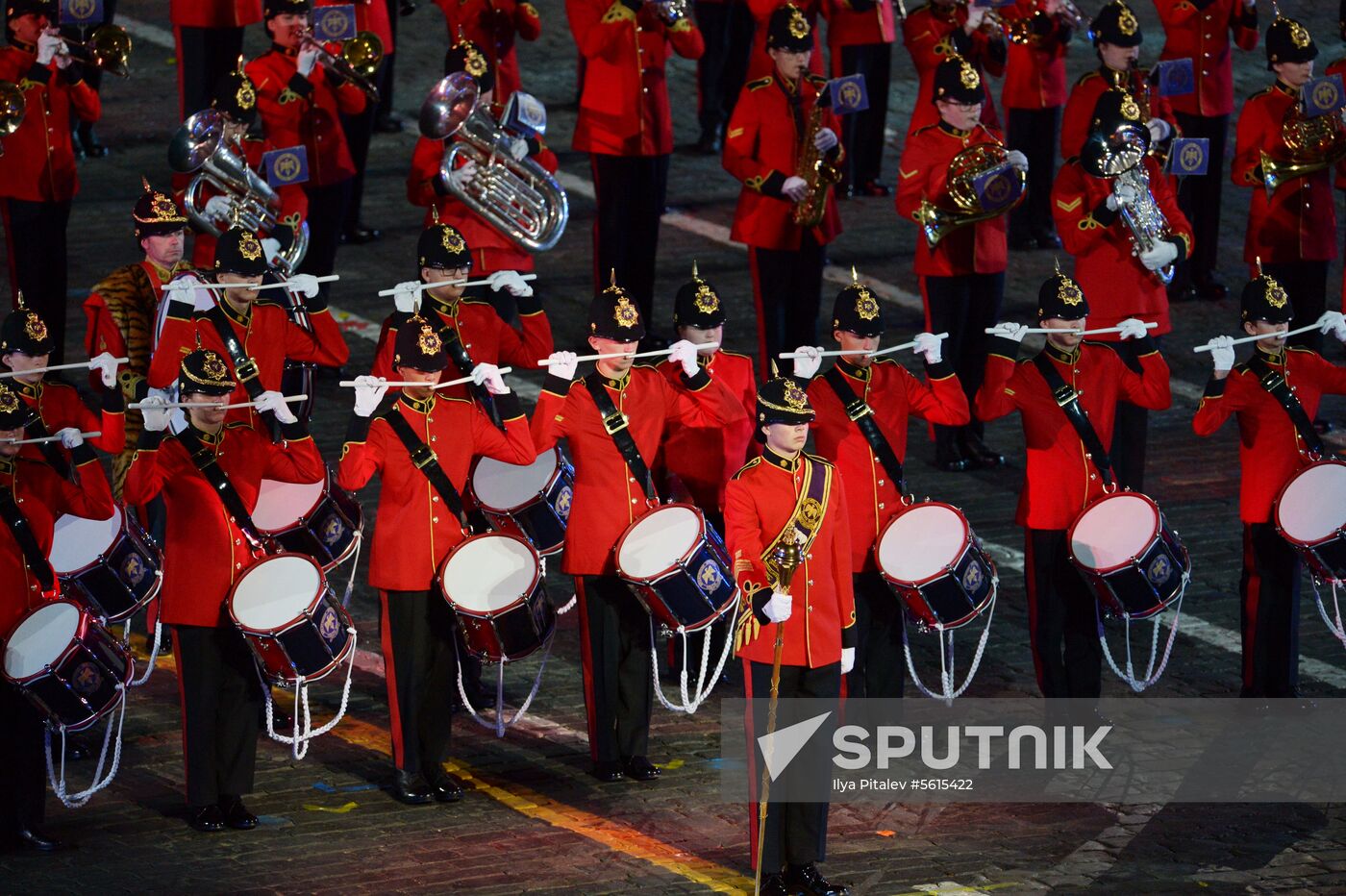 Final rehearsal of Spasskaya Tower festival's opening ceremony