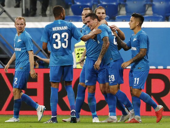 Football. UEFA Europe League. Zenit vs. Molde
