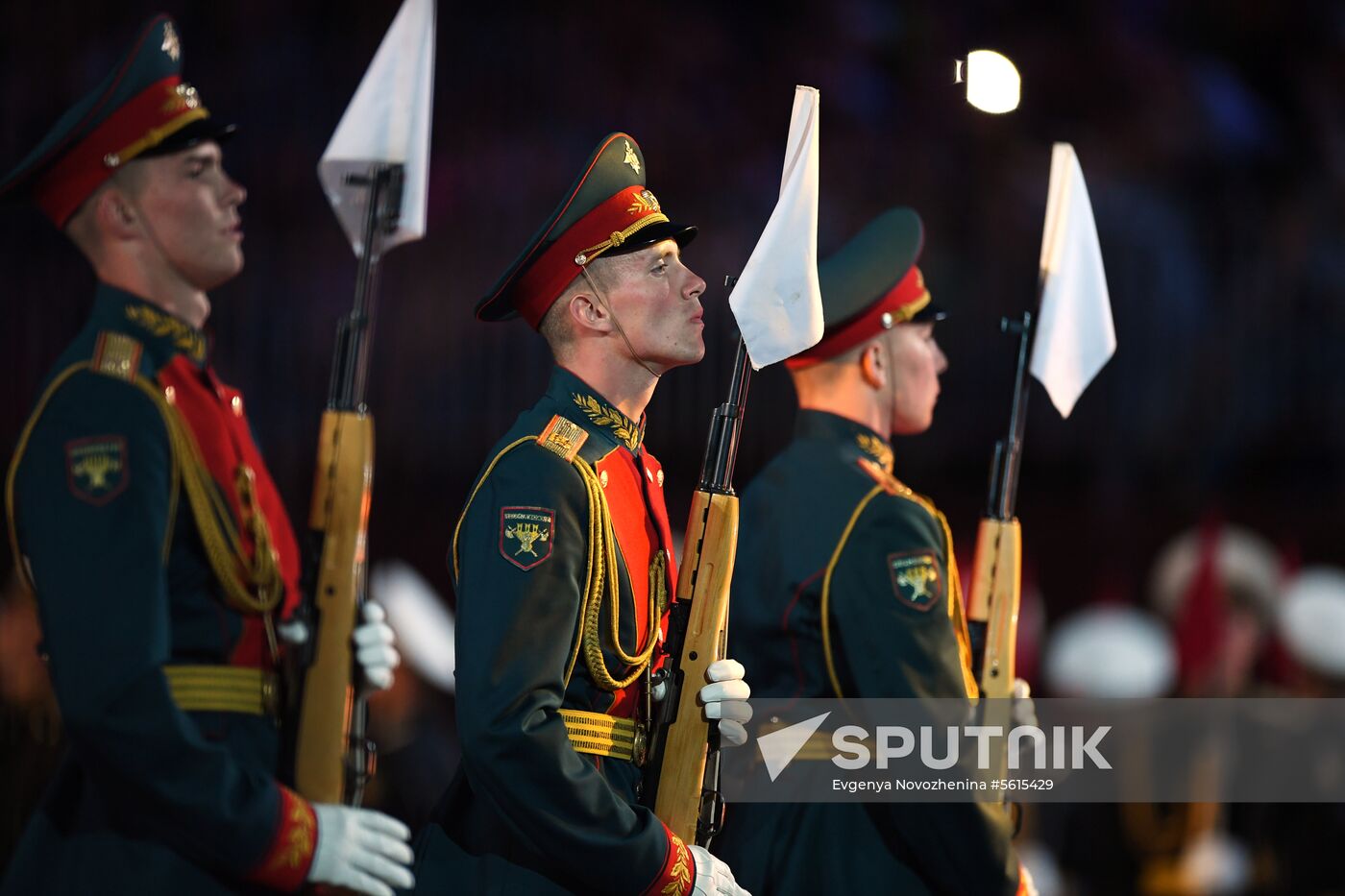 Final rehearsal of Spasskaya Tower festival's opening ceremony