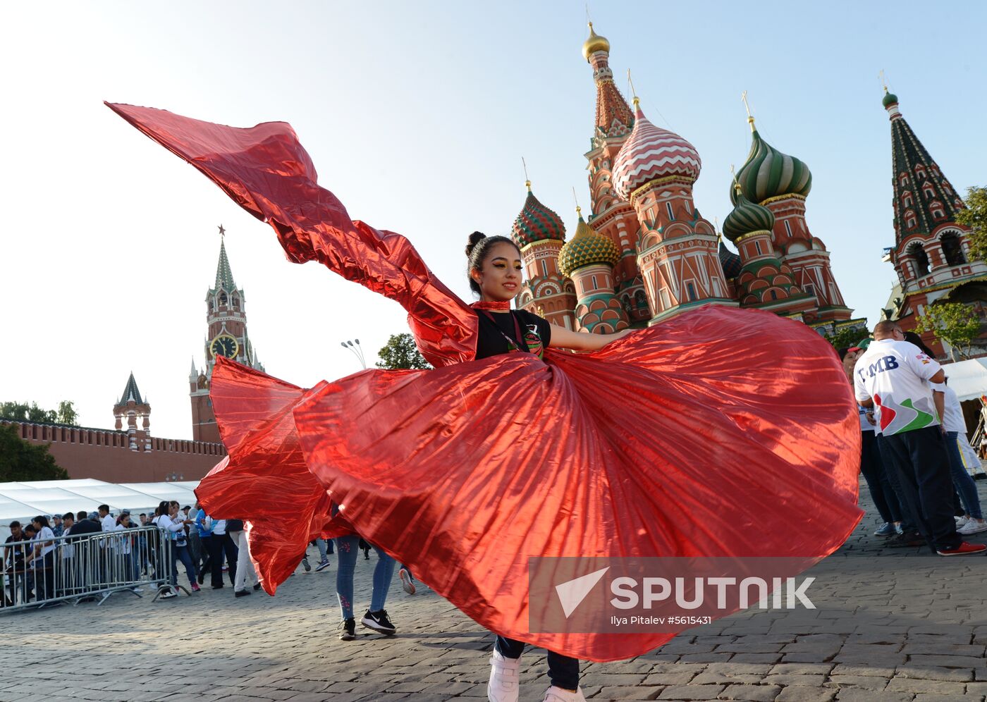 Final rehearsal of Spasskaya Tower festival's opening ceremony