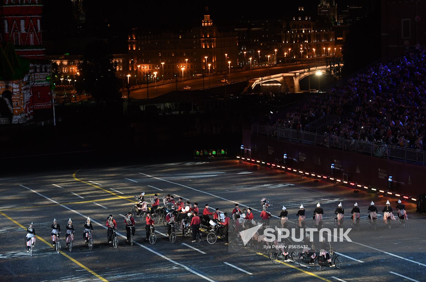 Final rehearsal of Spasskaya Tower festival's opening ceremony