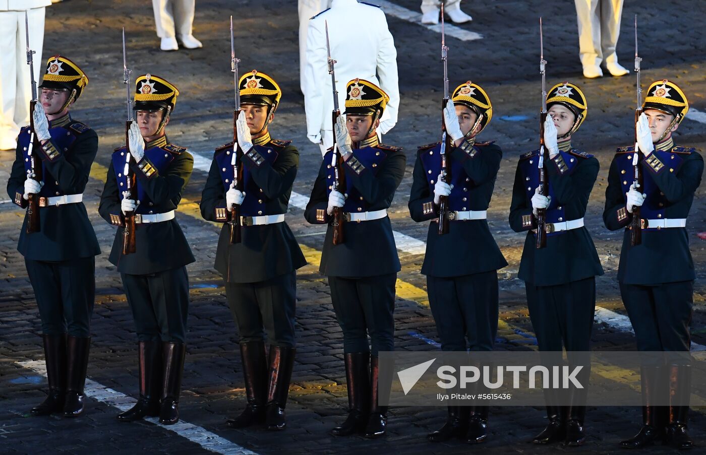 Final rehearsal of Spasskaya Tower festival's opening ceremony