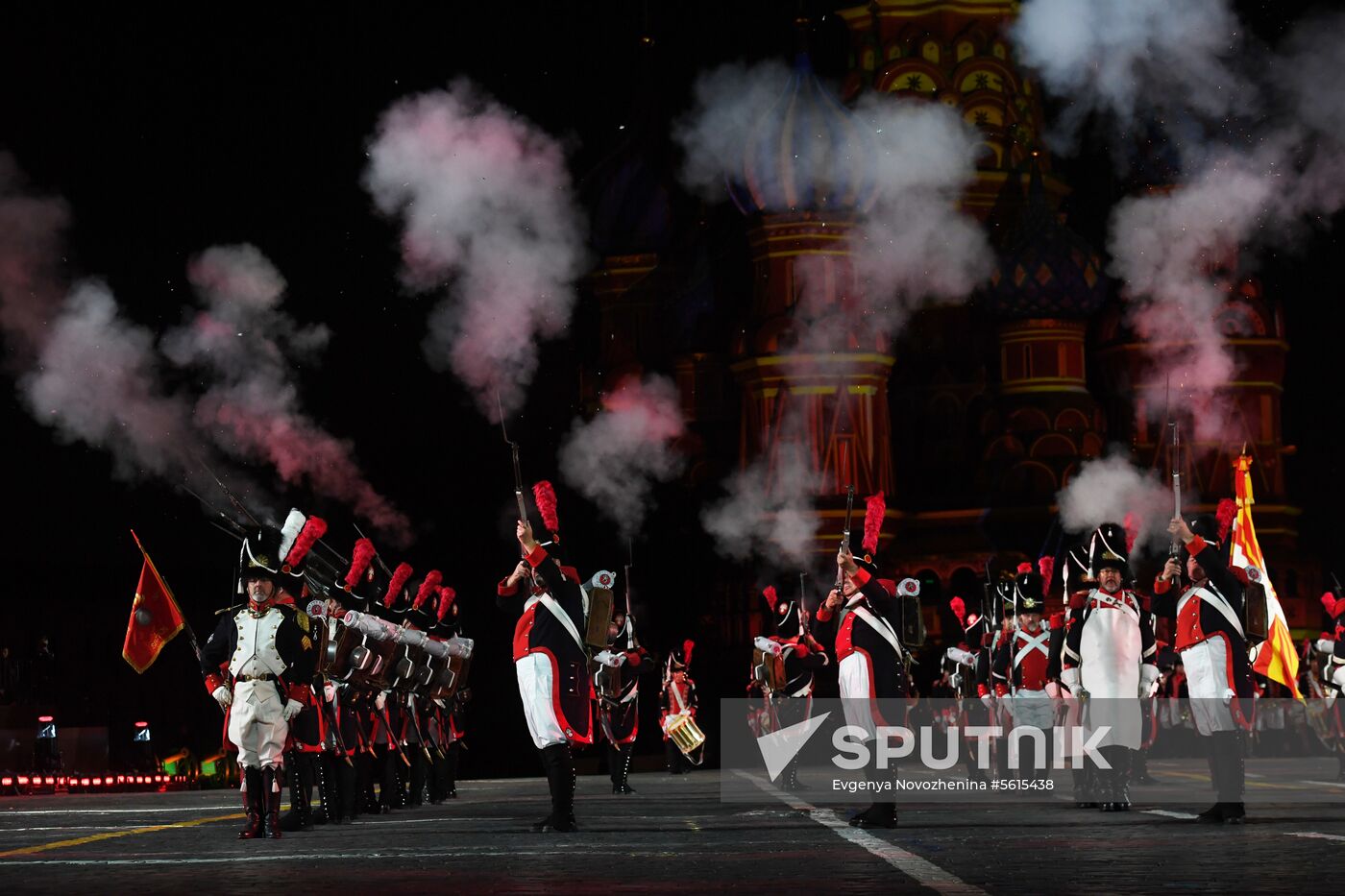Final rehearsal of Spasskaya Tower festival's opening ceremony