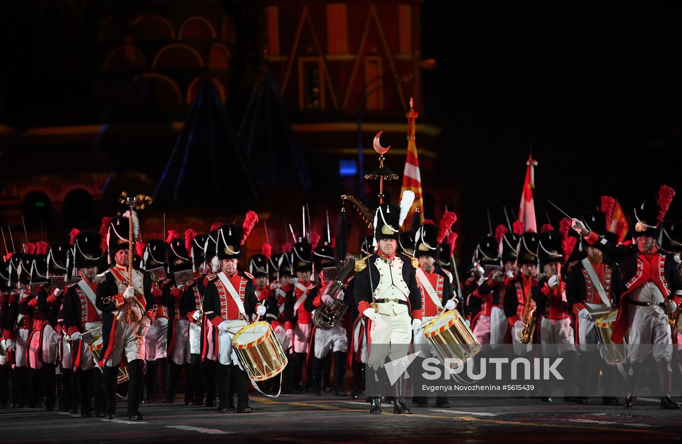Final rehearsal of Spasskaya Tower festival's opening ceremony