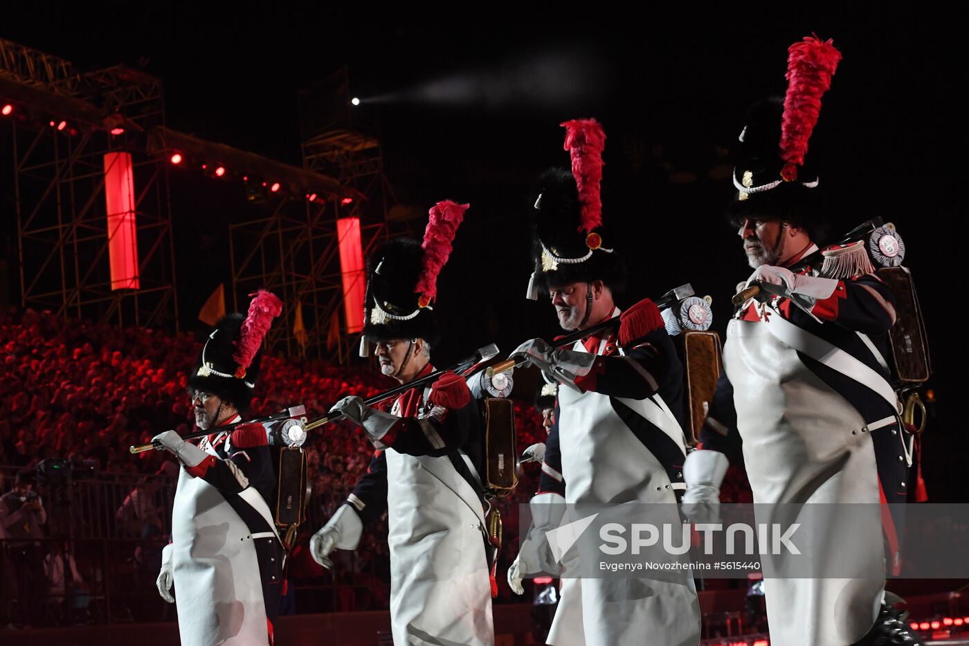 Final rehearsal of Spasskaya Tower festival's opening ceremony