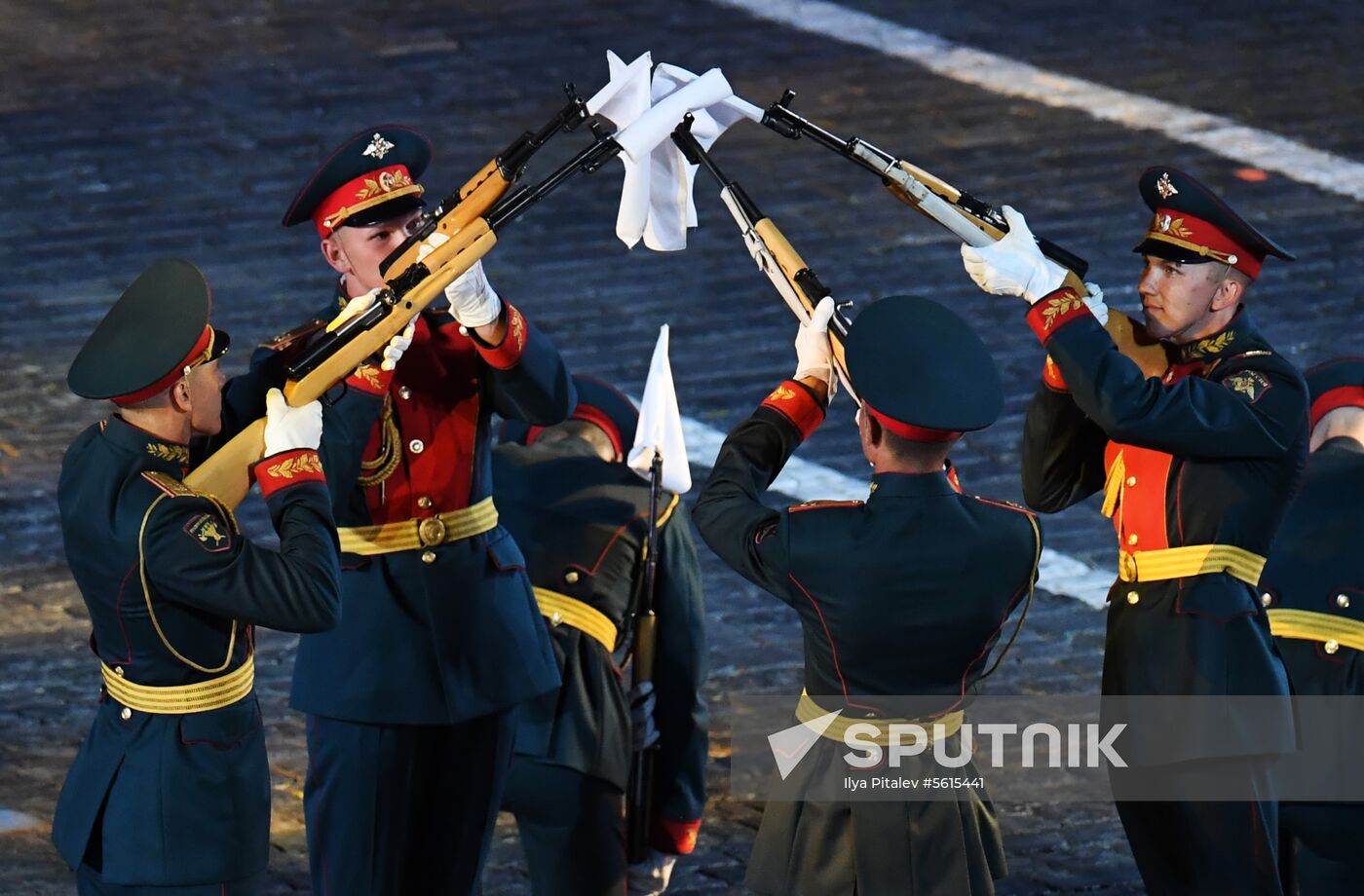 Final rehearsal of Spasskaya Tower festival's opening ceremony