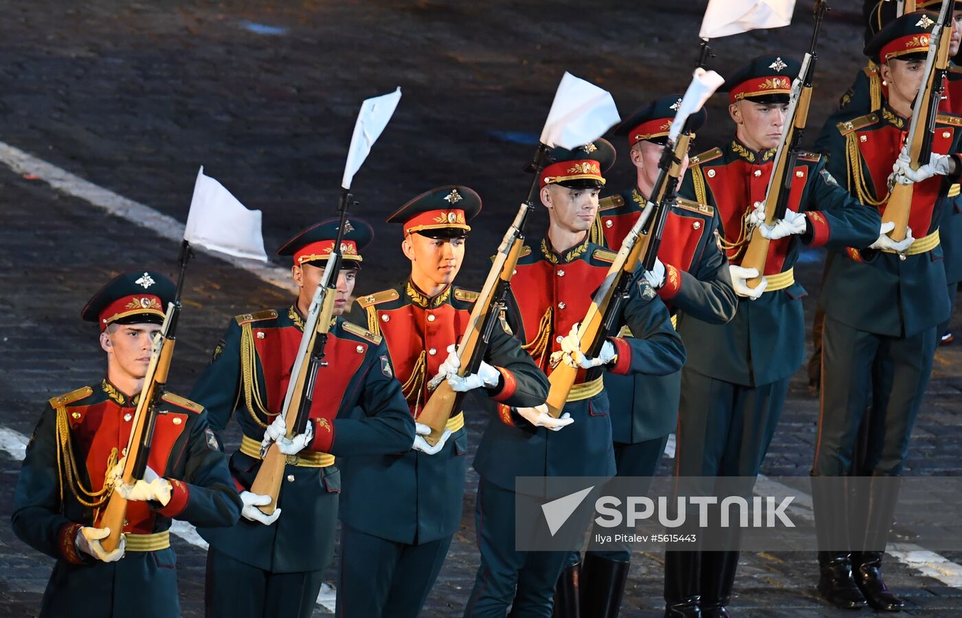 Final rehearsal of Spasskaya Tower festival's opening ceremony