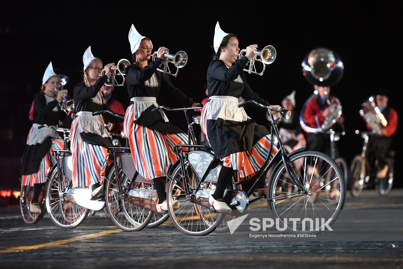 Final rehearsal of Spasskaya Tower festival's opening ceremony