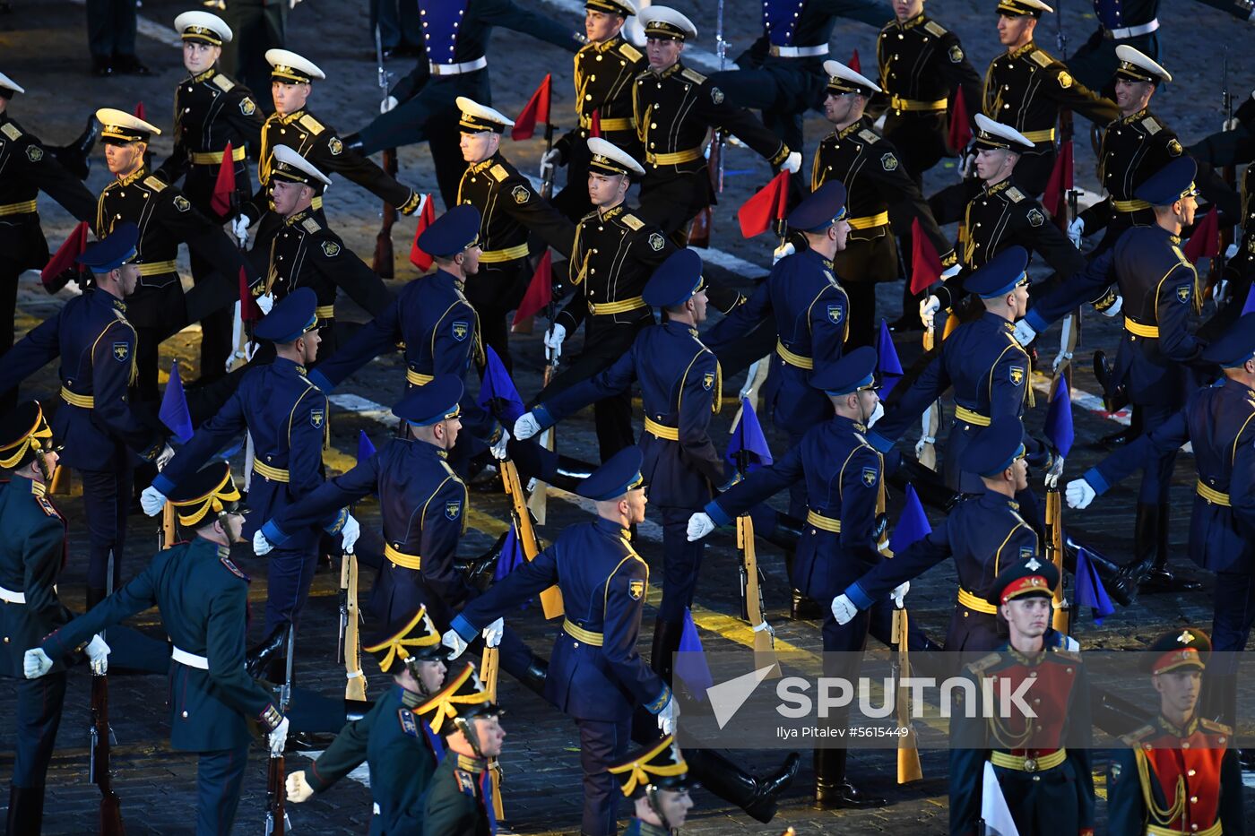 Final rehearsal of Spasskaya Tower festival's opening ceremony