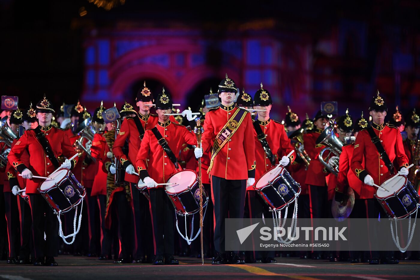Final rehearsal of Spasskaya Tower festival's opening ceremony