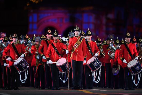 Final rehearsal of Spasskaya Tower festival's opening ceremony