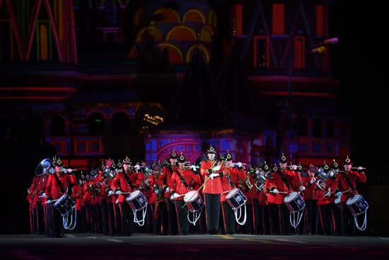 Final rehearsal of Spasskaya Tower festival's opening ceremony
