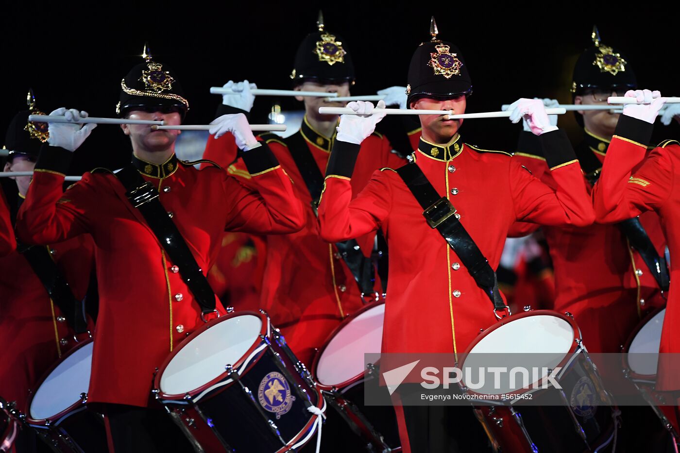 Final rehearsal of Spasskaya Tower festival's opening ceremony