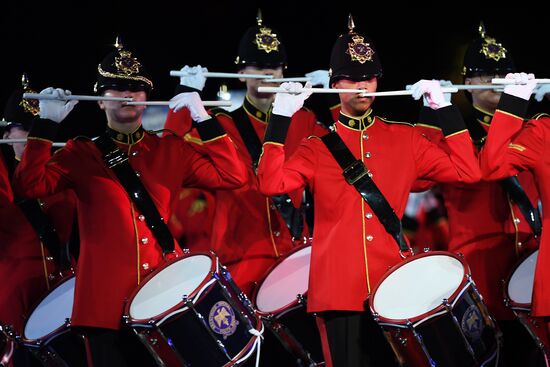 Final rehearsal of Spasskaya Tower festival's opening ceremony