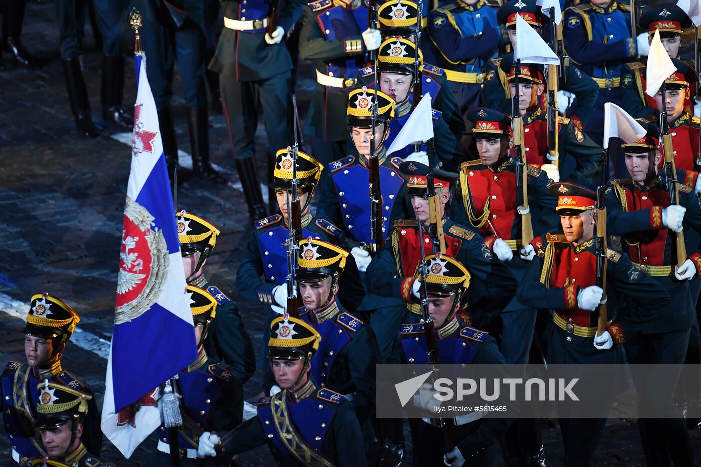 Final rehearsal of Spasskaya Tower festival's opening ceremony