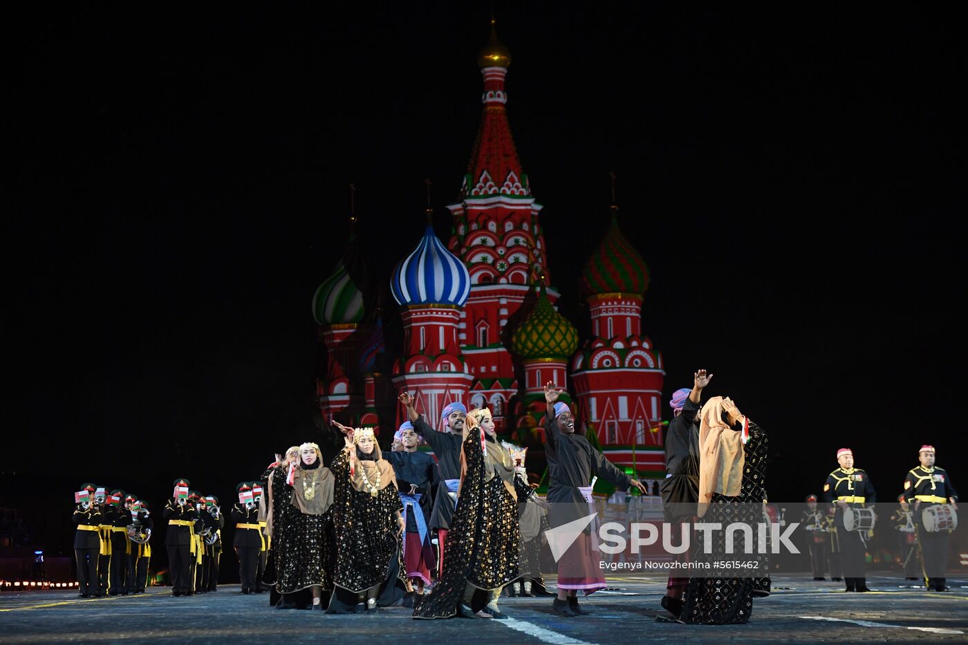 Final rehearsal of Spasskaya Tower festival's opening ceremony