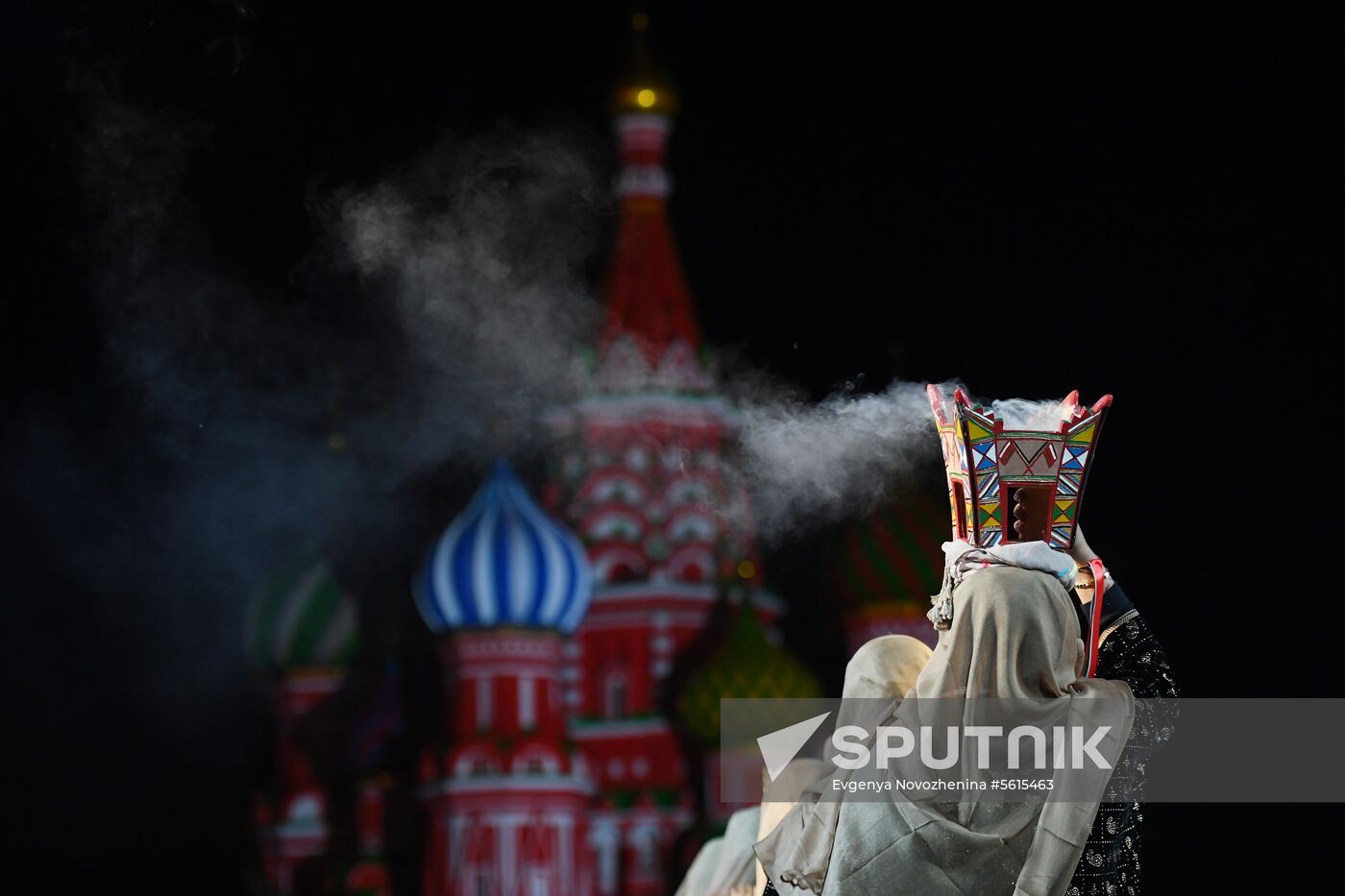 Final rehearsal of Spasskaya Tower festival's opening ceremony