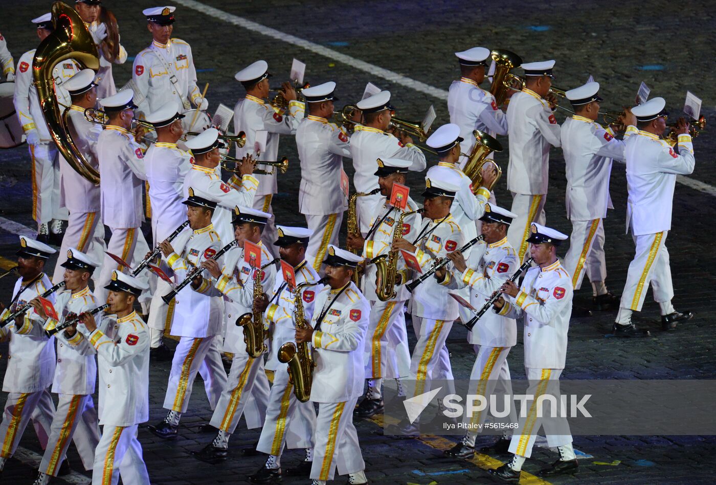 Final rehearsal of Spasskaya Tower festival's opening ceremony