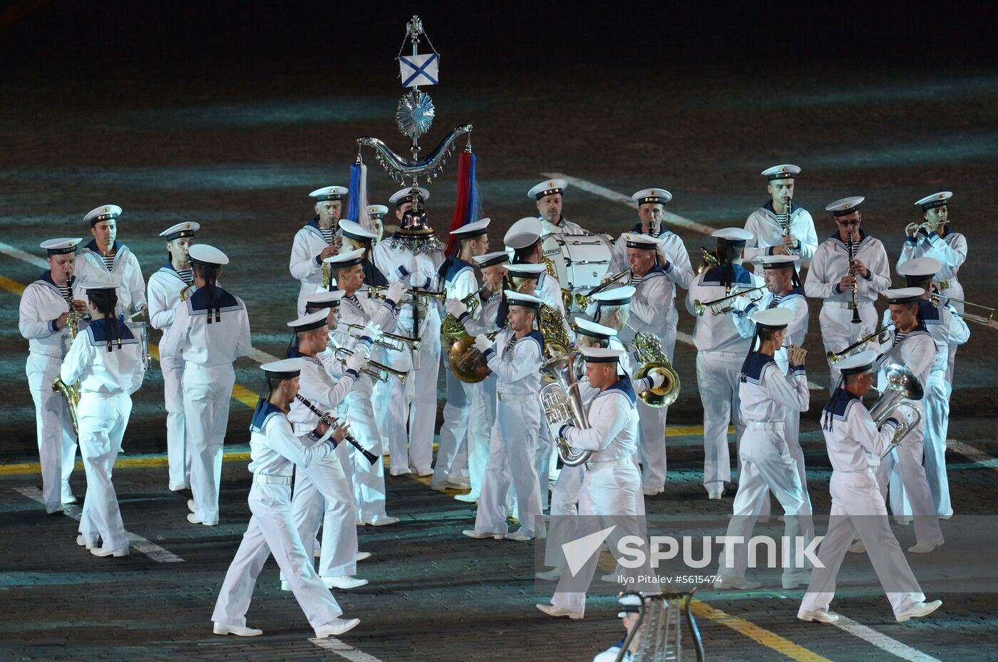 Final rehearsal of Spasskaya Tower festival's opening ceremony