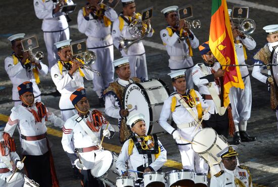 Final rehearsal of Spasskaya Tower festival's opening ceremony
