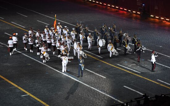 Final rehearsal of Spasskaya Tower festival's opening ceremony