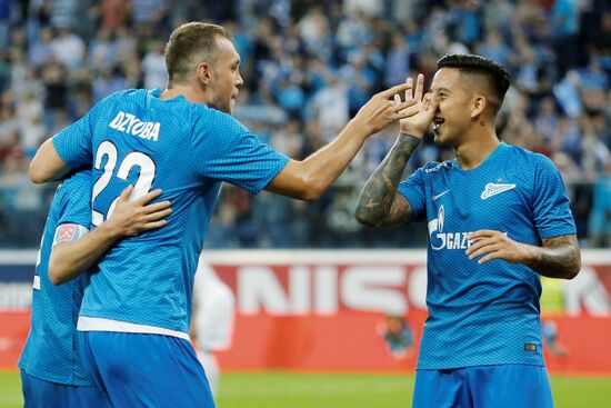 Football. UEFA Europe League. Zenit vs. Molde