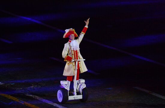 Final rehearsal of Spasskaya Tower festival's opening ceremony